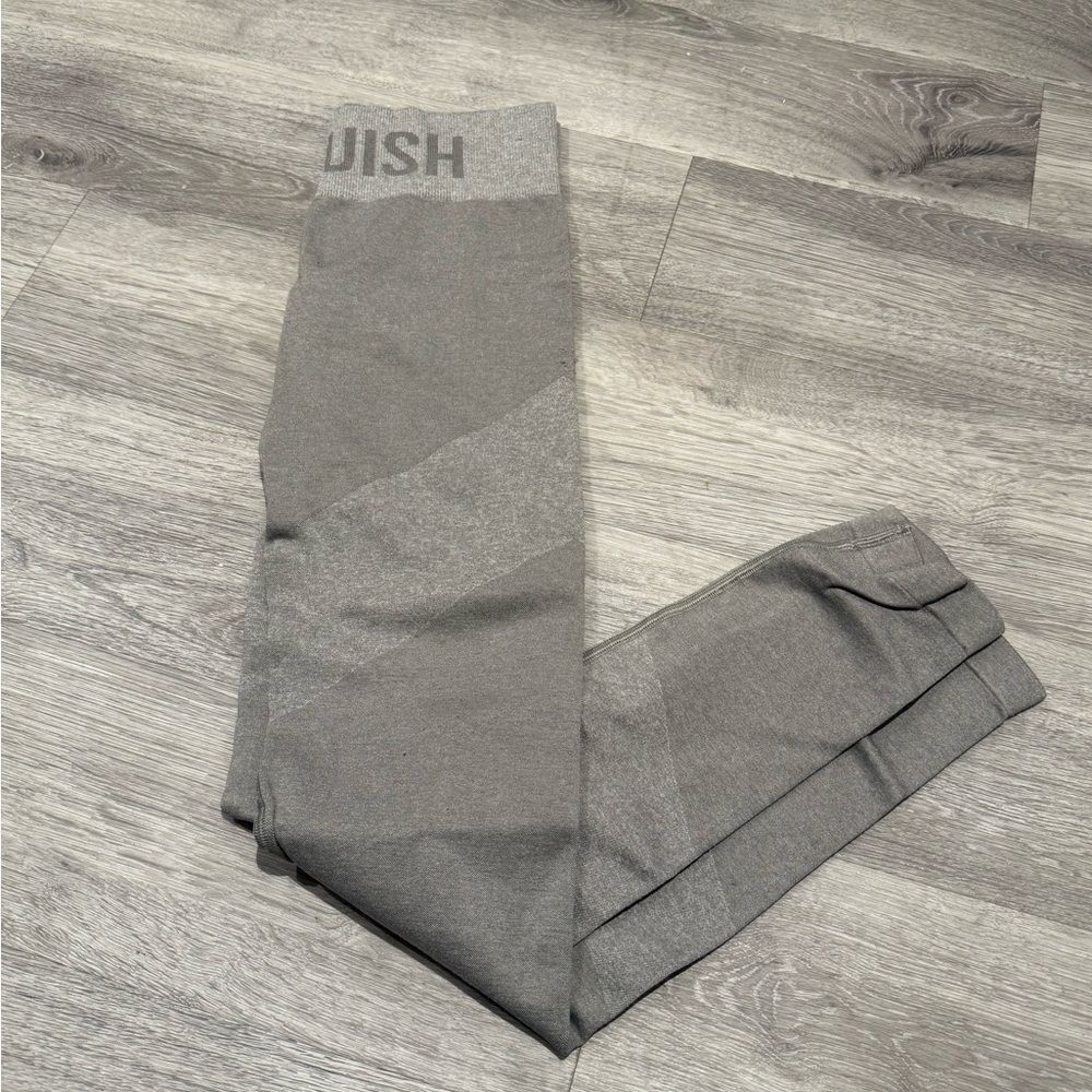 VANQUISH Grey High Rise Leggings